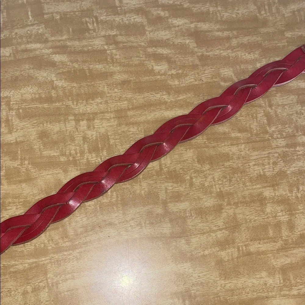 Nixon Crimson Braided Leather Belt size XS / S